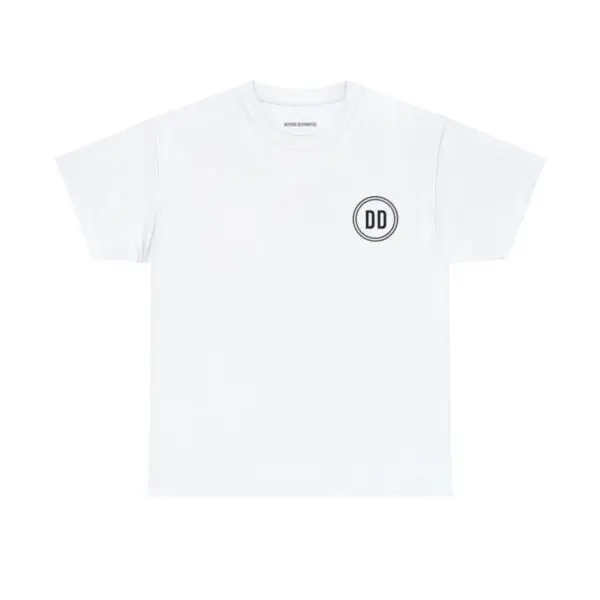 White Defense Distributed Logo Tee