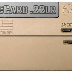 Trailblazer LIFECARD .22LR Single Shot Pistol 2″ Barrel Tan Aluminum Finish