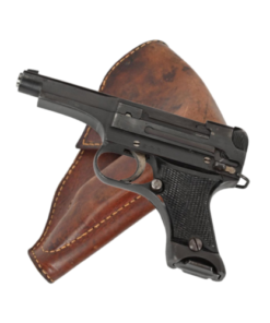 WW2 Imperial Japanese Type 94 Nambu Pistol with 2 Magazines and Holster Rig (Original)