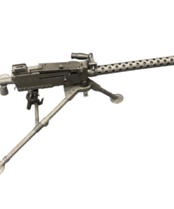 WW2 US 1919-A4 Browning/GSW Side Plate with Izzy Kit -Semi-Auto Caliber .308 Machine Gun with Bipod T&E Pintle (Original Parts)