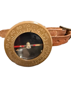 WW2 US Army Paratrooper Wrist Arm Bakelite Liquid Filled Compass by Superior Magneto Co. (Original)